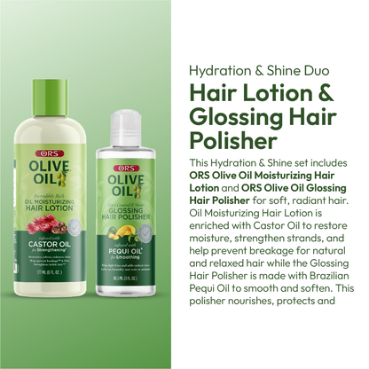 ORS Olive Oil Hair Lotion &amp; Polisher for Strengthening &amp; Smoothing 2-Pack