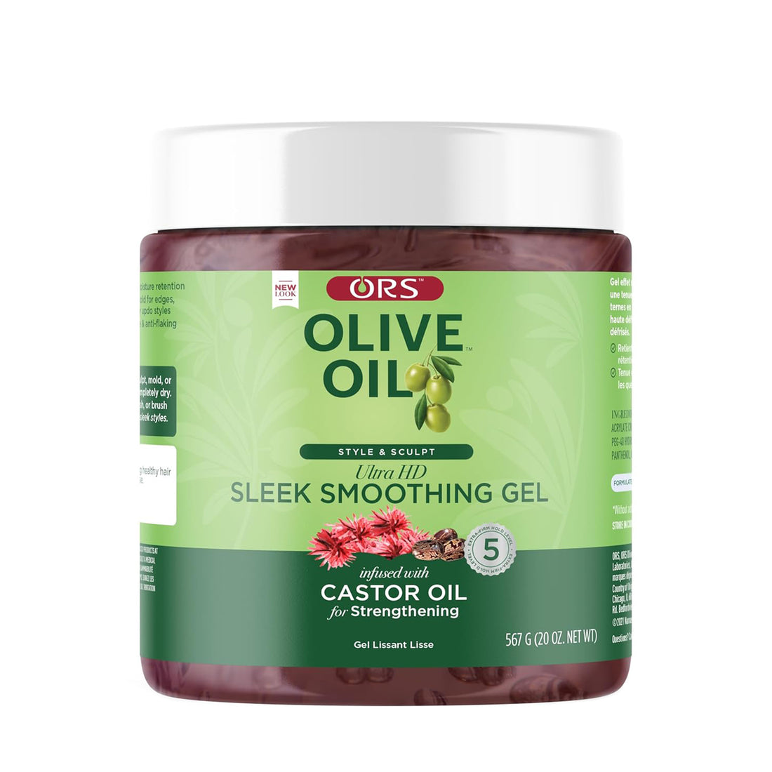 ORS Olive Oil Style &amp; Sculpt Ultra HD Gel Sleek Smoothing infused (20.0 oz)