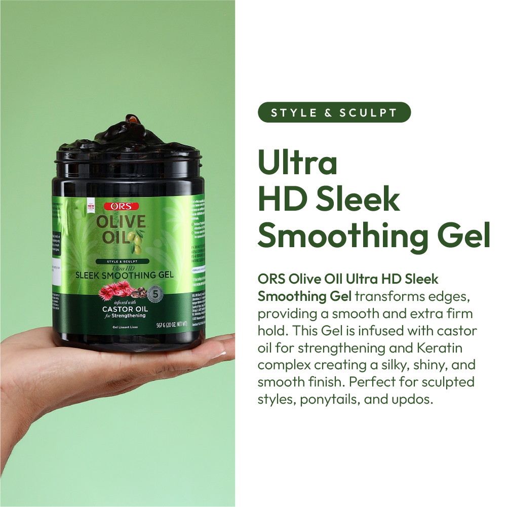 ORS Olive Oil Style &amp; Sculpt Ultra HD Gel Sleek Smoothing infused (20.0 oz)