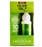 ORS Olive Oil Fix-It Lasting Hold Lace Wig Glue Latex Free & Water Resistant with 10 Day Hold (1.3 oz)