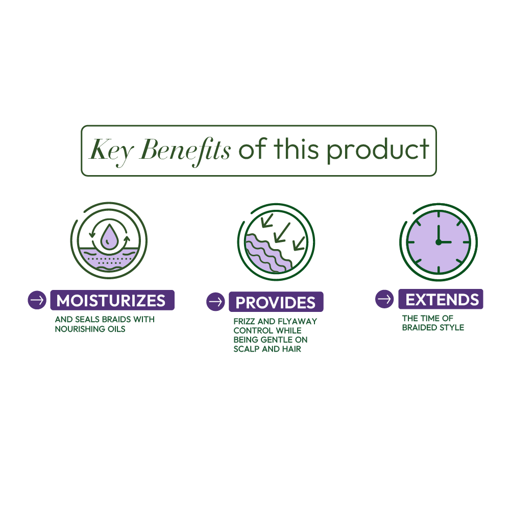 ORS Olive Oil Braidzone Braid Setting Mousse for Hair &amp; Scalp Nourishment (7.0 oz)