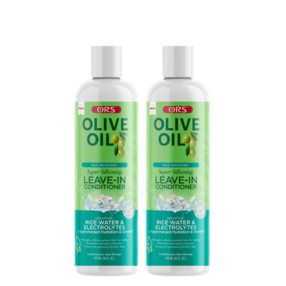 ORS Olive Oil Max Moisture Leave-In Conditioner (16.0 oz) 2-Pack