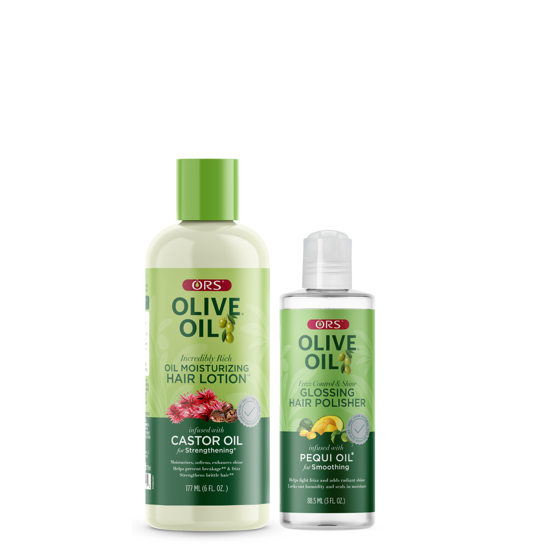 ORS Olive Oil Hair Lotion &amp; Polisher for Strengthening &amp; Smoothing 2-Pack