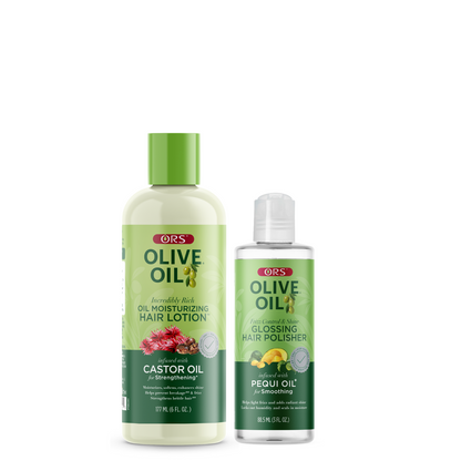 ORS Olive Oil Hair Lotion &amp; Polisher for Strengthening &amp; Smoothing 2-Pack