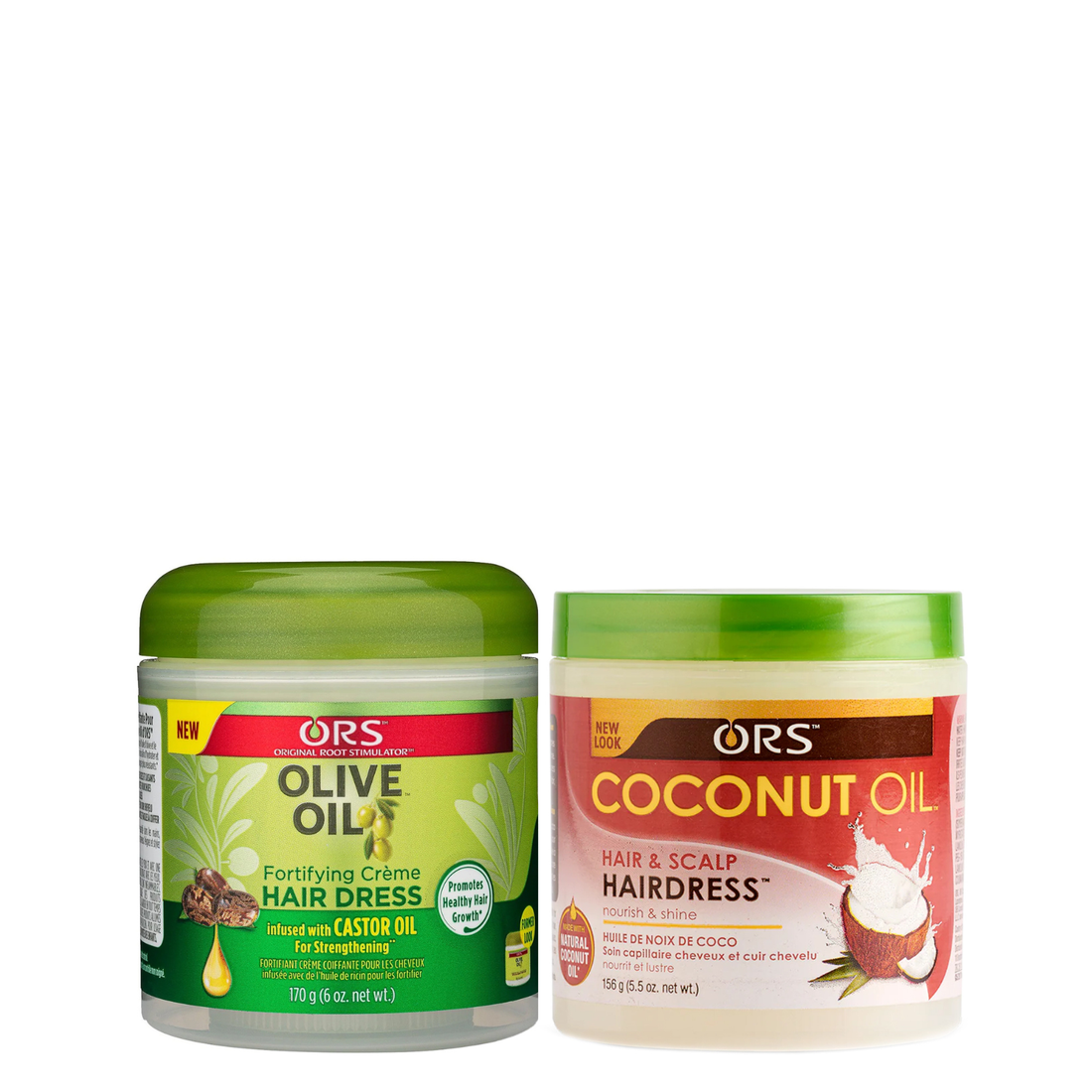 ORS Olive Oil Fortifying Creme &amp; Hair and Scalp Hair Dress 2-Pack