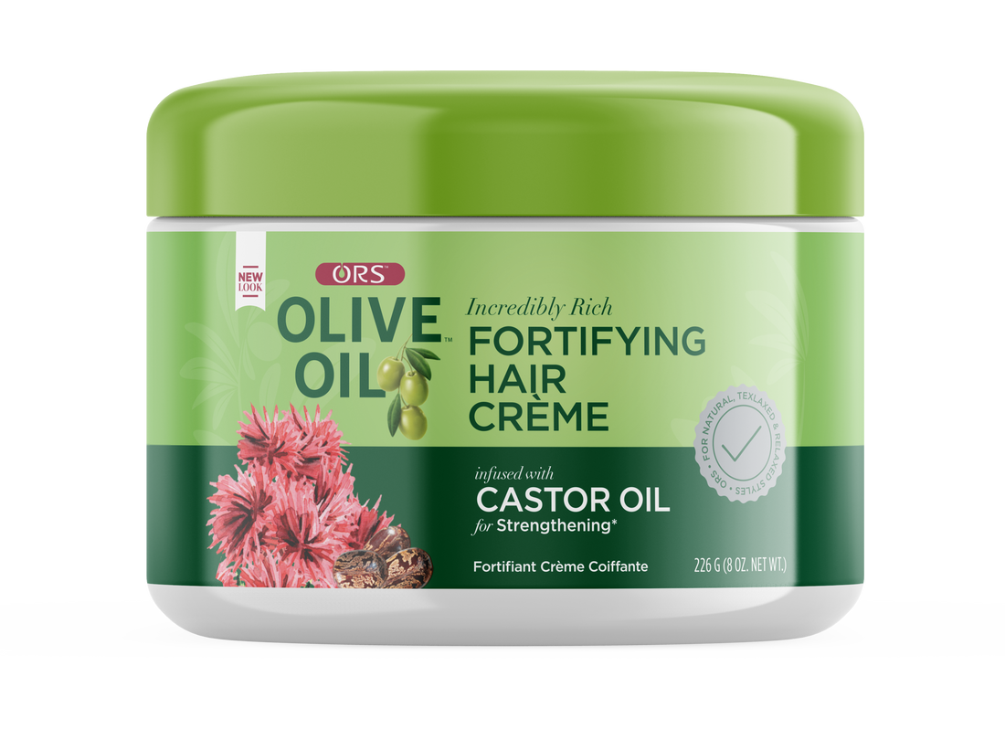 ORS Olive Oil Fortifying Creme Hair Dress for Strengthening (8.0 oz)