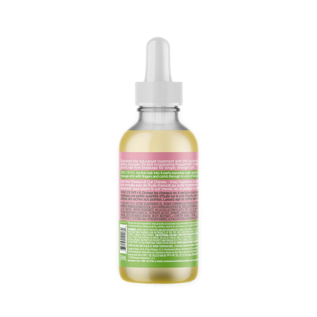 ORS Curlshow Nourish &amp; Grow Hair &amp; Scalp Oil Infused with Avocado Oil &amp; Peppermint for Strength &amp; Length* (2.0 oz)