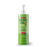 ORS Olive Oil FIX IT Liquifix Spritz Gel Infused with Castor Oil For Strengthening & Hairline Maintenance Strong Hold (6.8 oz)