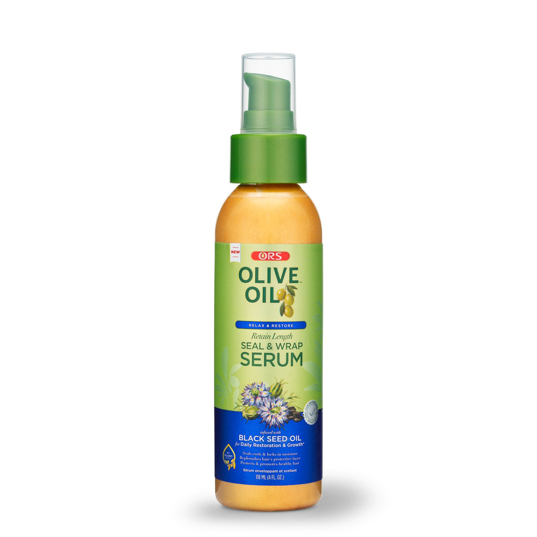 ORS Olive Oil Relax &amp; Restore Retain Length Seal &amp; Wrap Serum (4.0 oz)