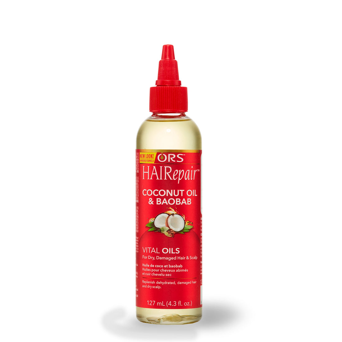 ORS HAIRepair Coconut Oil &amp; Baobab Vital Oils for Dry, Damaged Hair and Scalp (4.3 oz)