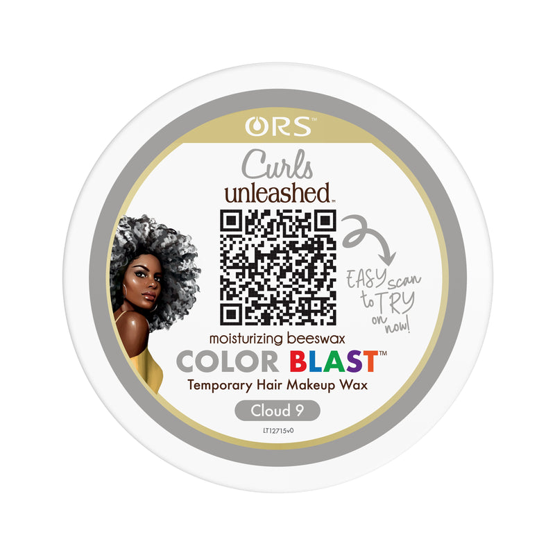 ORS Curls Unleashed Color Blast Temporary Color Wax, Infused with Beeswax & Castor Oil (6.0 oz)