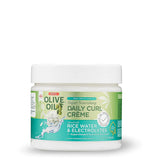 ORS Olive Oil Max Moisture Super Nourishing Daily Curl Crème infused with Rice Water & Electrolytes for Supercharged Hydration & Growth (8.0 oz)