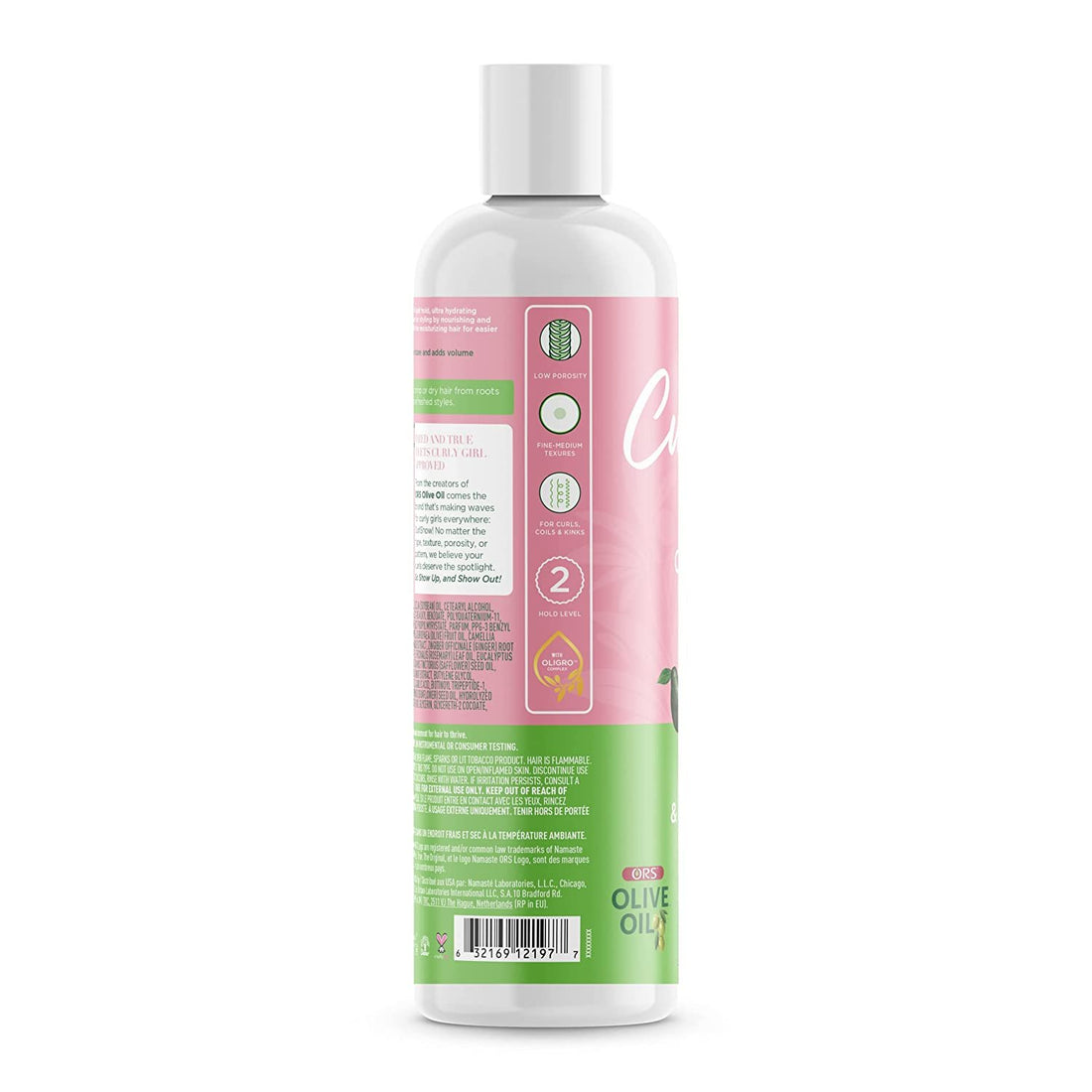ORS Olive Oil Curlshow Curl Style Milk Infused with Collagen &amp; Avocado Oil for Strength &amp; Length (16.0 oz)