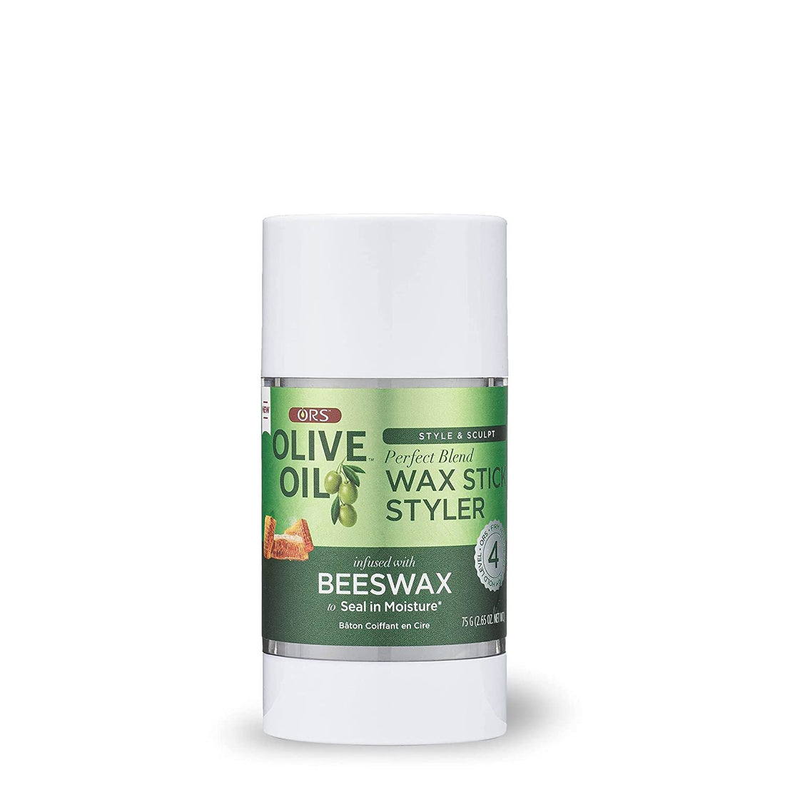 ORS Olive Oil Style &amp; Sculpt Perfect Blend Wax Stick Styler Infused with Beeswax to Seal in Moisture (2.6 oz)