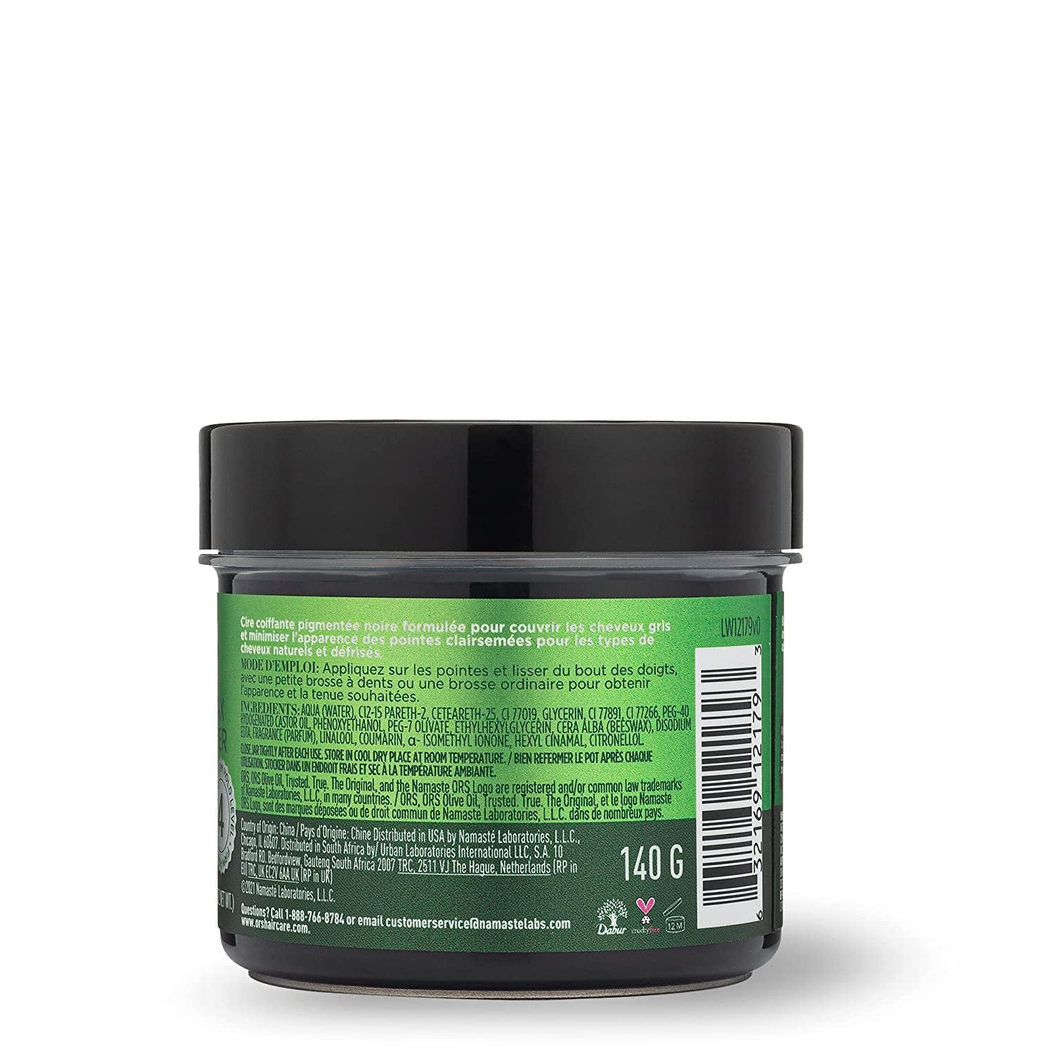 ORS Olive Oil Style &amp; Sculpt Cover &amp; Hold Black Wax Edge (4.94 oz)