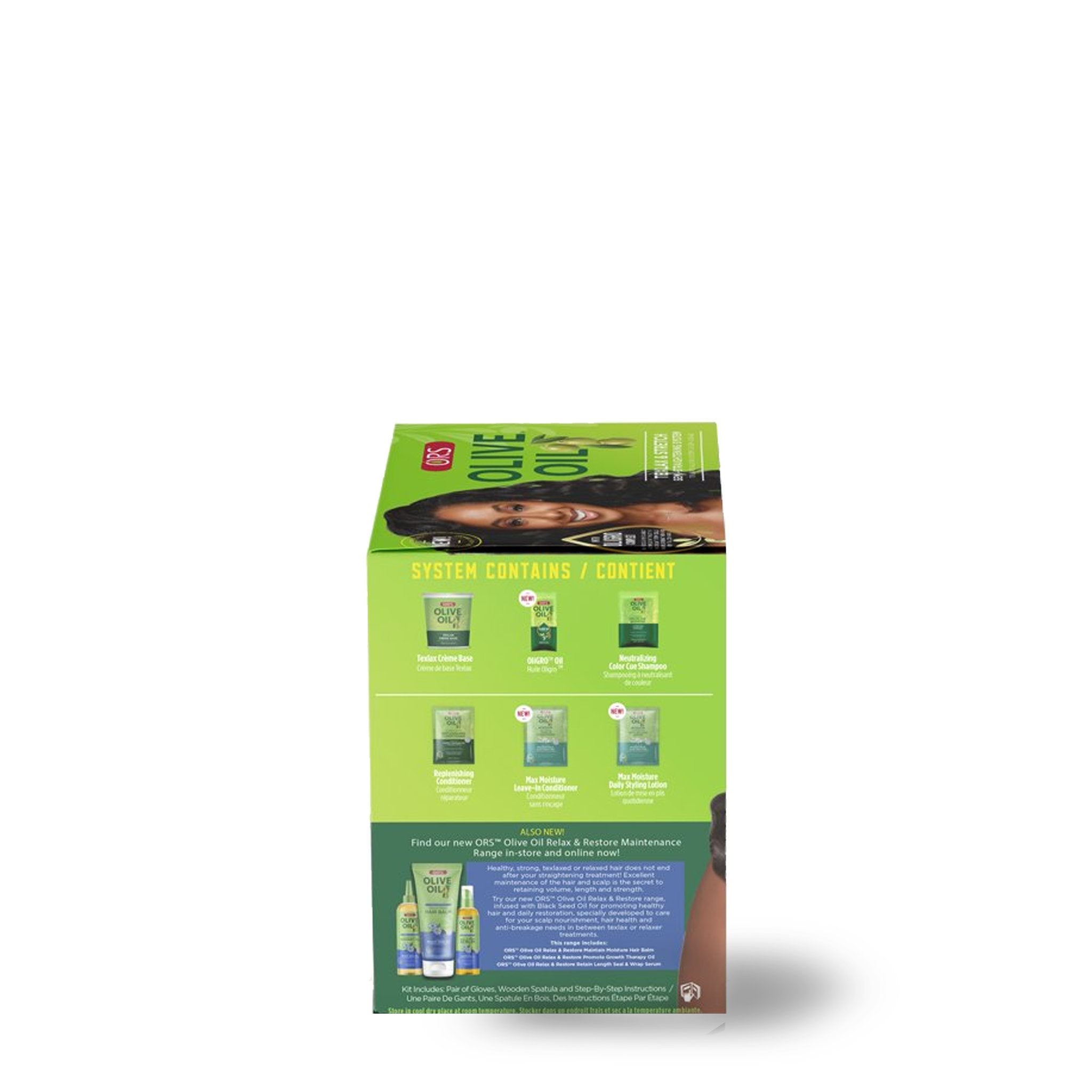 Olive Oil Texlax & Stretch SemiStraightening System Olive Oil ORS